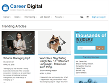 Tablet Screenshot of careerdigital.com